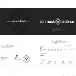 Schmuckladen Verlobungsring "Tender Solitaire" | 925 Sterlingsilber Gelbgold vergol^ Valentinstag|Verlobungsringe