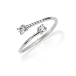 Schmuckladen Verstellbarer Ring mit Zirkonia^ Weihnachten|Schmuck