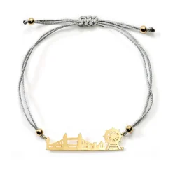 Schmuckladen Weltenbummler - Armband London^ Stoffarmbänder|Schmuck